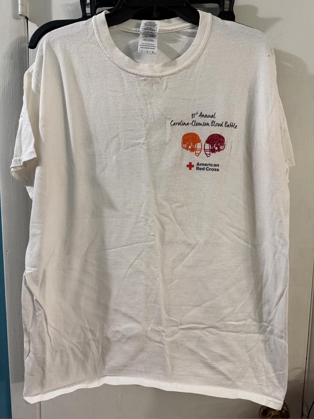 Carolina Clemson Large Tee Worn